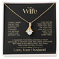 To My Wife | Alluring Beauty necklace