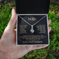To My Wife | Alluring Beauty necklace